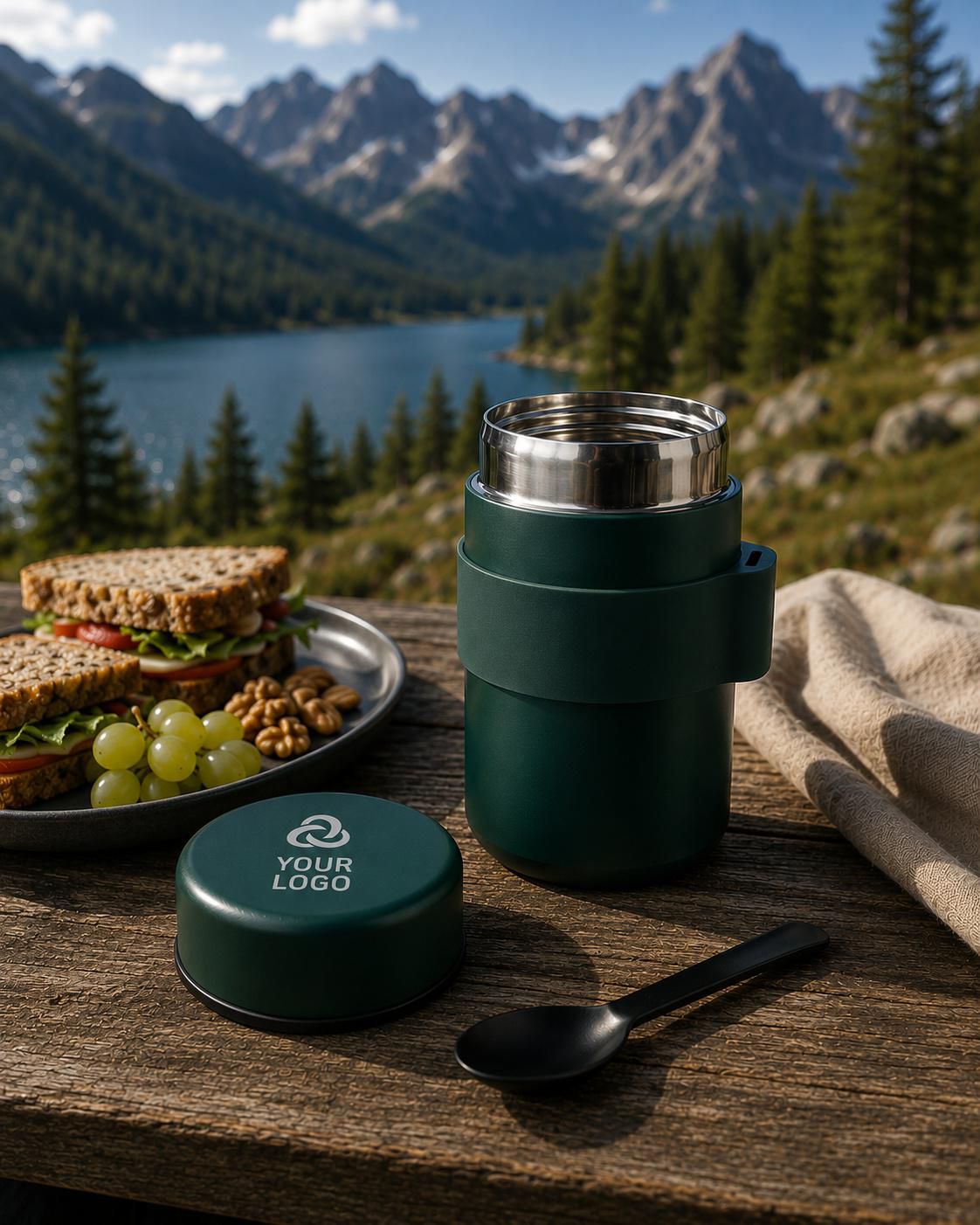 Dubbelwandige lunchpot Niko | 460 ml