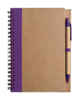 Notitieboek Stella | Karton | Gelijnd | Met balpen