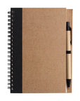 Notitieboek Stella | Karton | Gelijnd | Met balpen