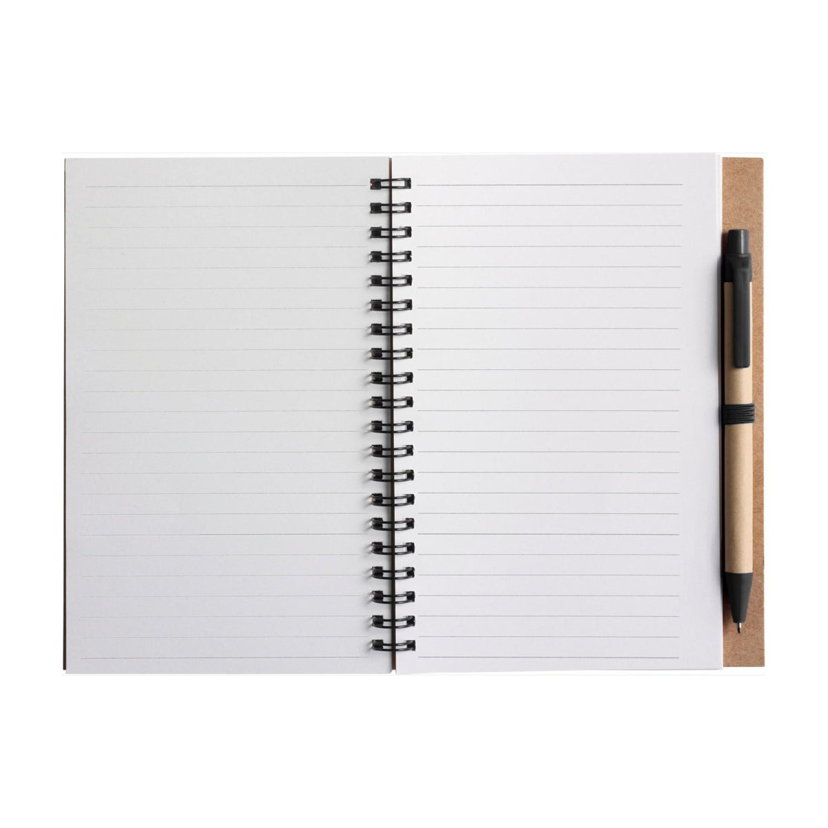 Notitieboek Stella | Karton | Gelijnd | Met balpen