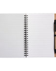 Notitieboek Stella | Karton | Gelijnd | Met balpen