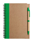 Notitieboek Stella | Karton | Gelijnd | Met balpen