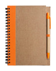 Notitieboek Stella | Karton | Gelijnd | Met balpen