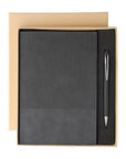 Notitieboekset Tarek | Synthetisch leer | A5 | Met balpen