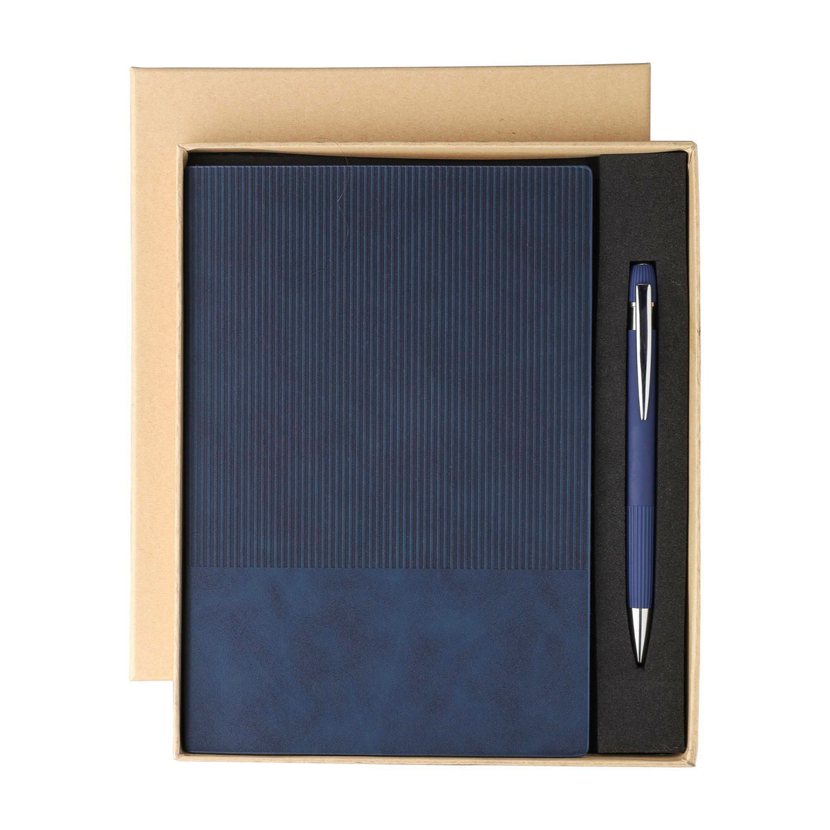 Notitieboekset Tarek | Synthetisch leer | A5 | Met balpen