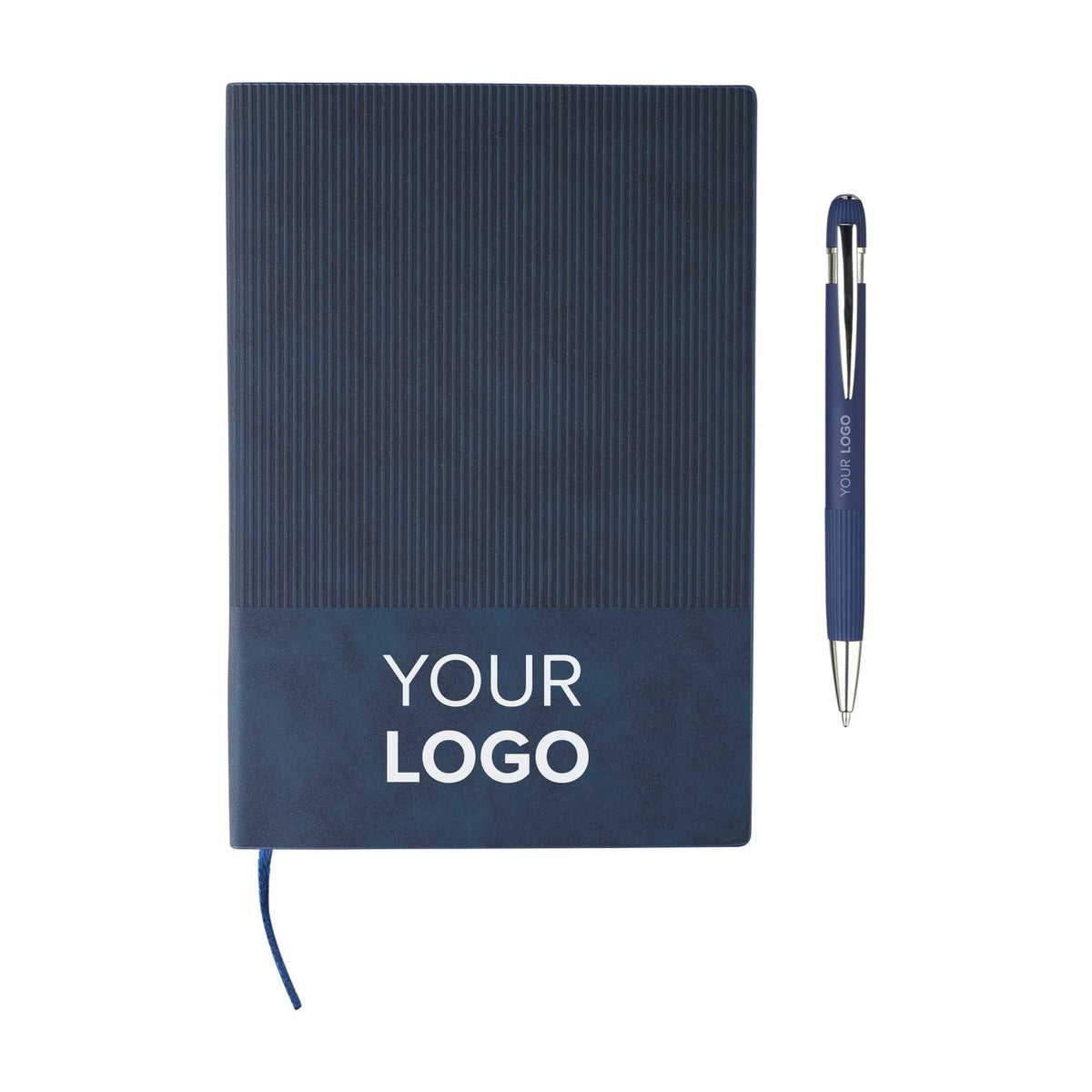 Notitieboekset Tarek | Synthetisch leer | A5 | Met balpen