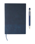 Notitieboekset Tarek | Synthetisch leer | A5 | Met balpen