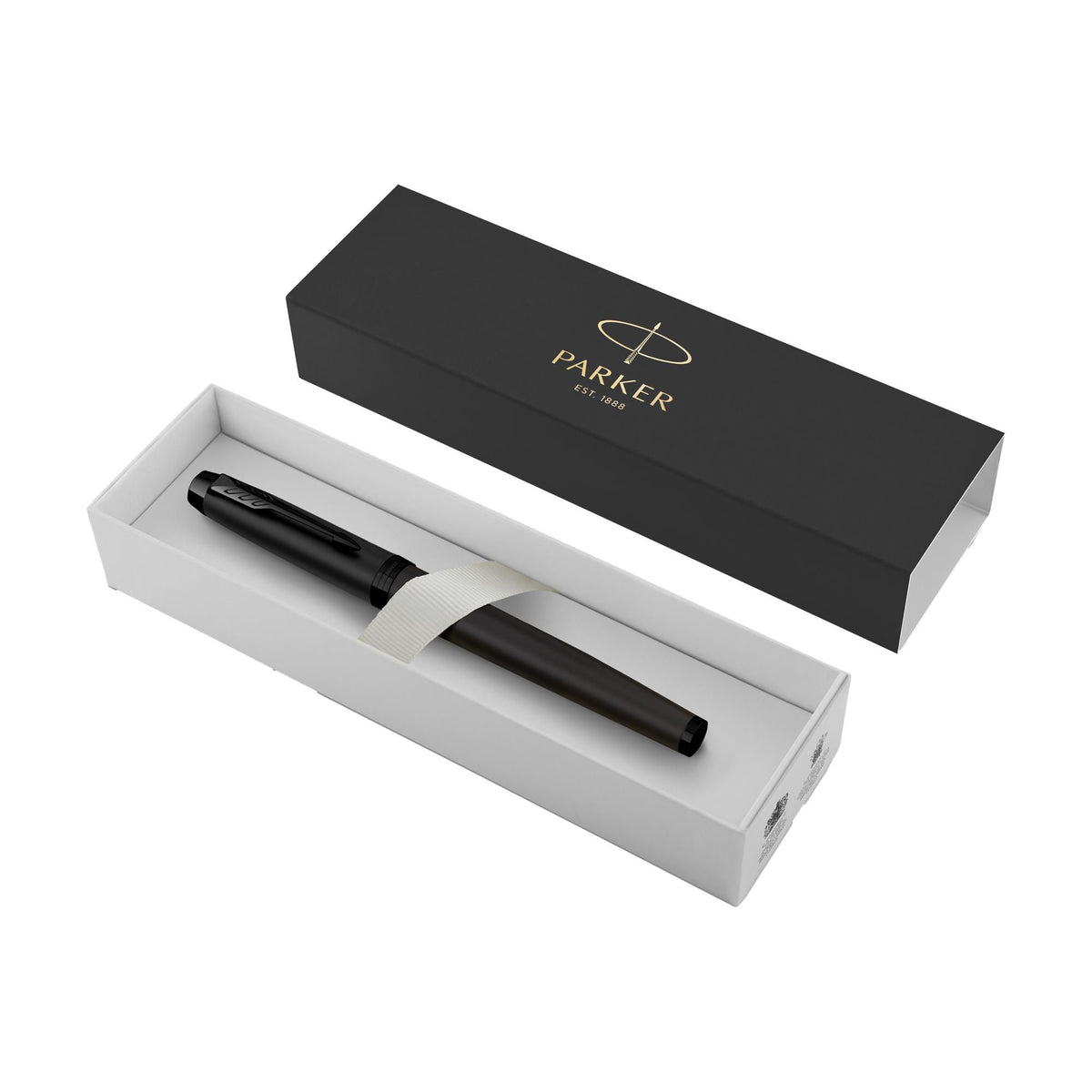 Parker IM Achromatic Rollerpen | Zwarte inkt
