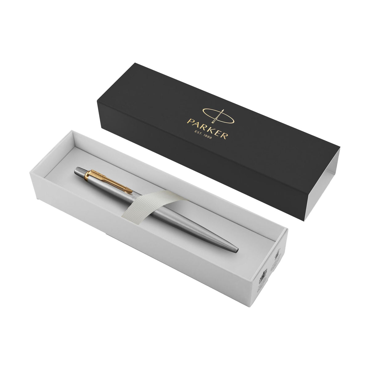 Parker Jotter Balpen | Gerecycled staal | Blauwe inkt
