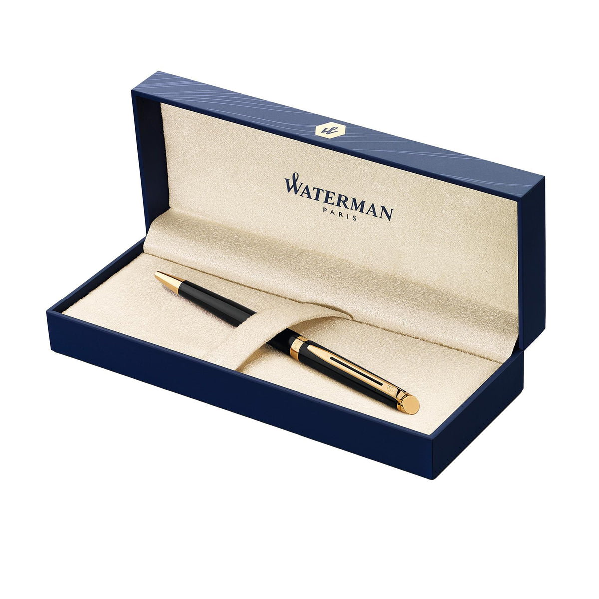 Waterman Hémisphère Balpen | Zwart | Blauwe inkt