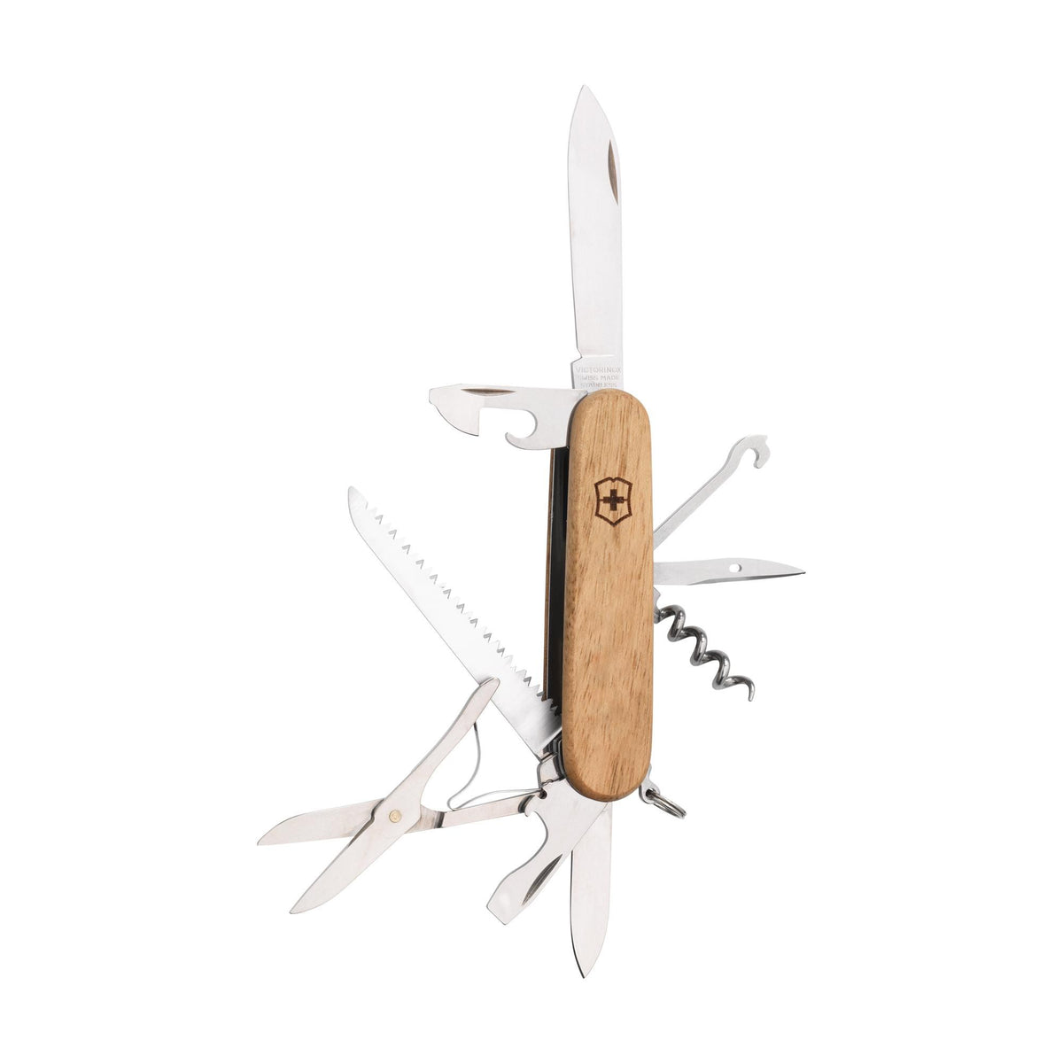 Victorinox zakmes Huntsman Wood | Geschenkverpakking | 13 functies