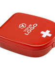 EHBO-set Mila | Kunststof koffer | Rood met wit kruis