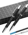 Schrijfset Daniel | Metaal | 2 stuks