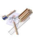 Tekenstift-set Hilary | Kartonnen