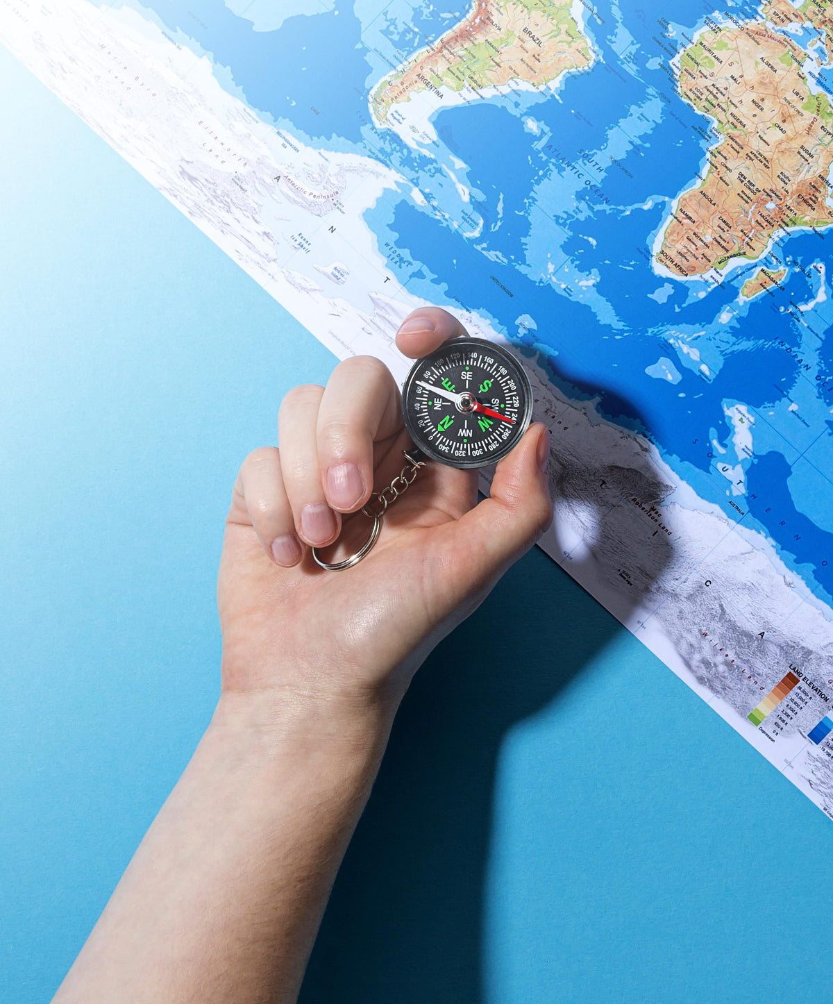 Sleutelhouder Samara | Kunststof | Met kompas