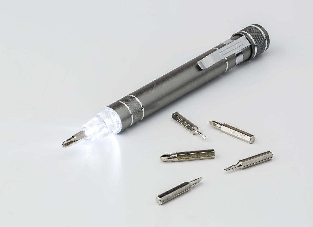 Schroevendraaier Paquita | Aluminium | Met lampje