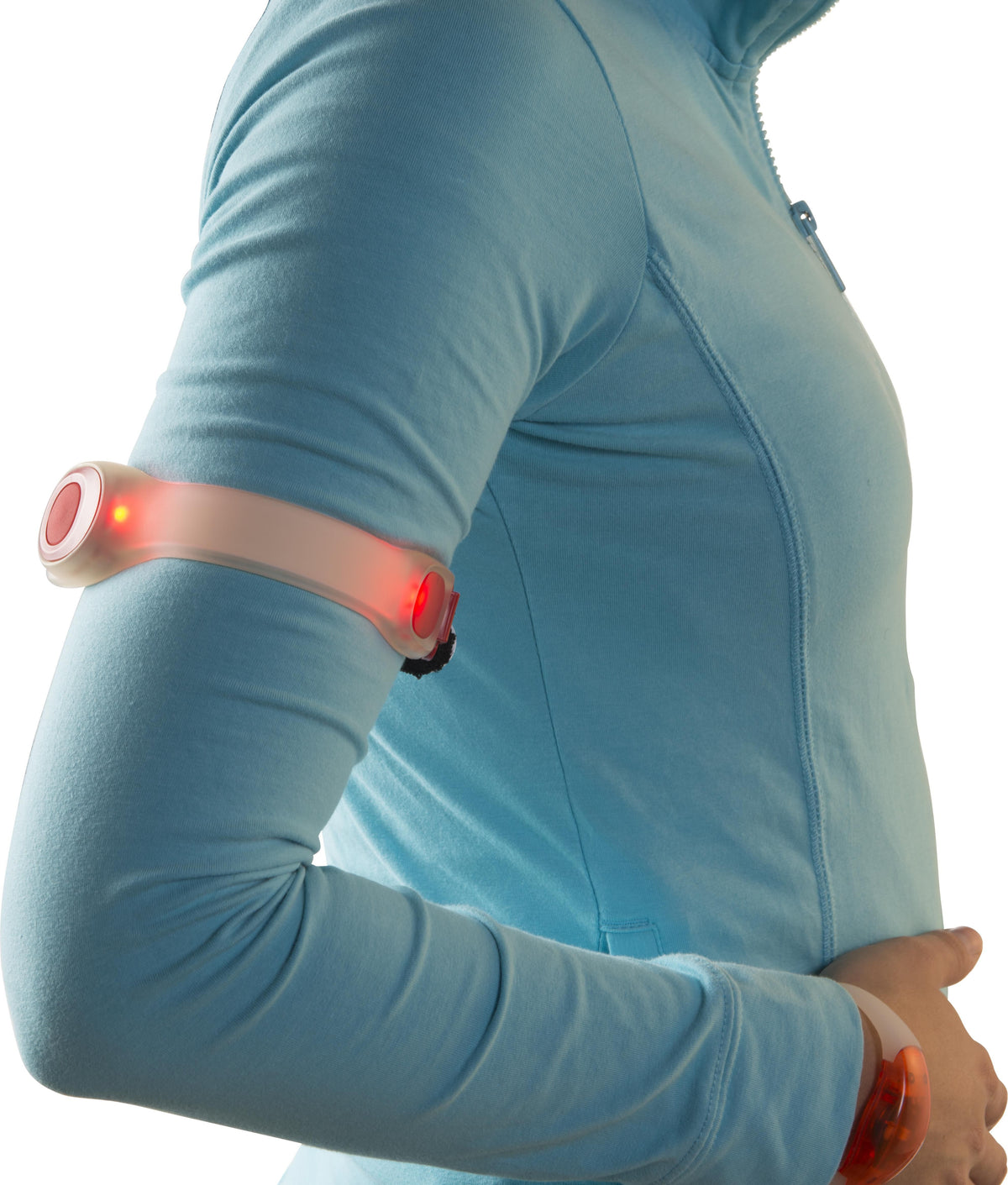 Veiligheidsarmband Jenna | Siliconen | 2 LED