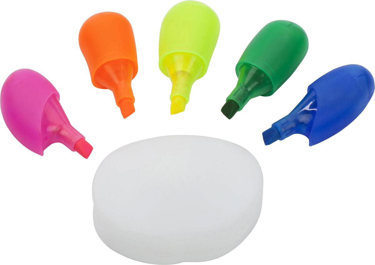 Markeerstift Sierra | 5 kleuren | Handvorm