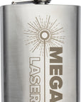 Heupflacon Benedict | Rvs 304 | 240 ml