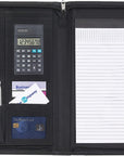 Vergadermap Rianna | Microvezel | A4 | Met rekenmachine