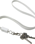 Keycord met oplaadkabel Marguerite | 3-in-1