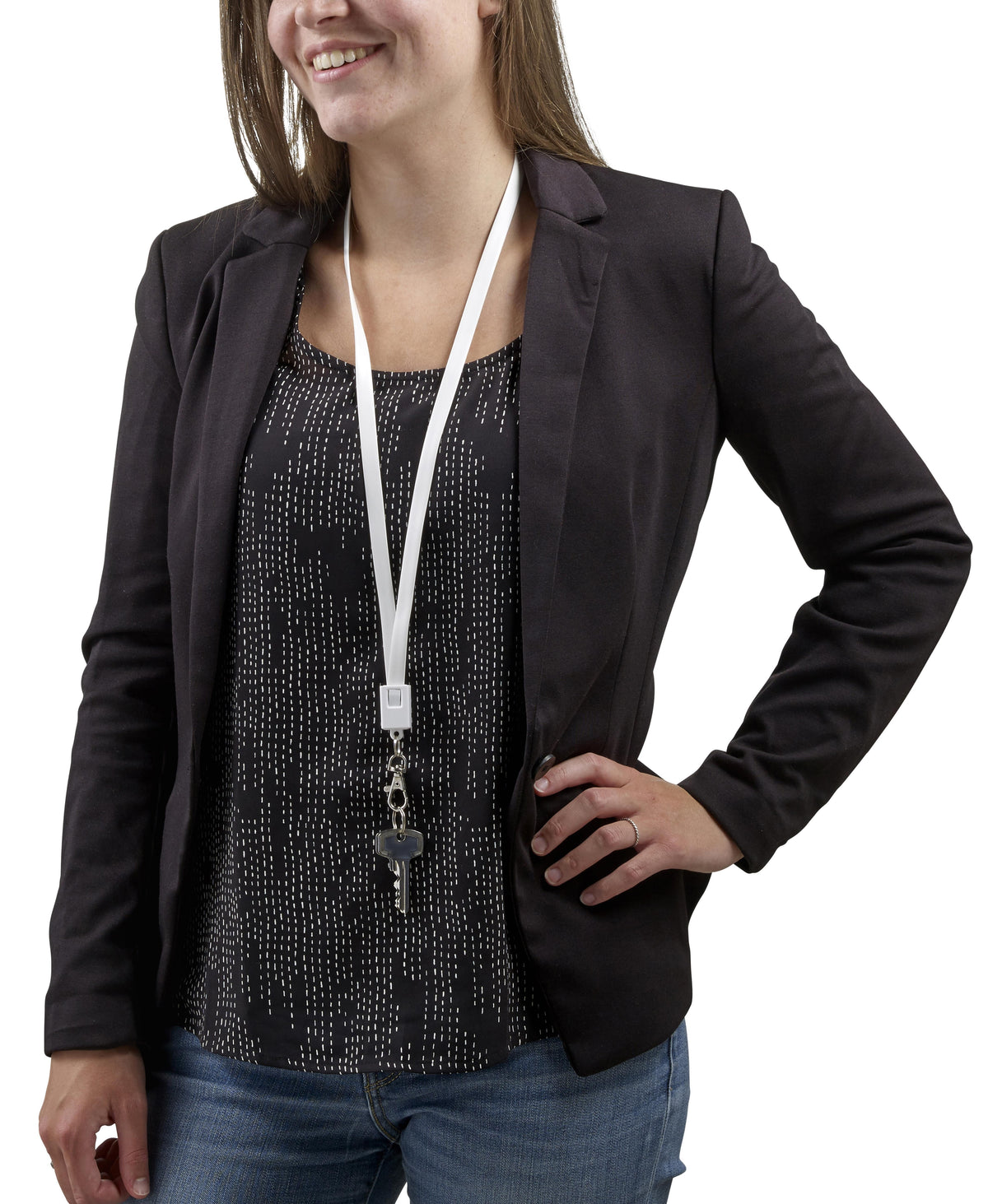 Keycord met oplaadkabel Marguerite | 3-in-1