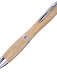 Balpen Carson | Bamboe | Zilverdetails