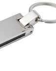 Sleutelhanger Keon | Staal en synthetisch leer