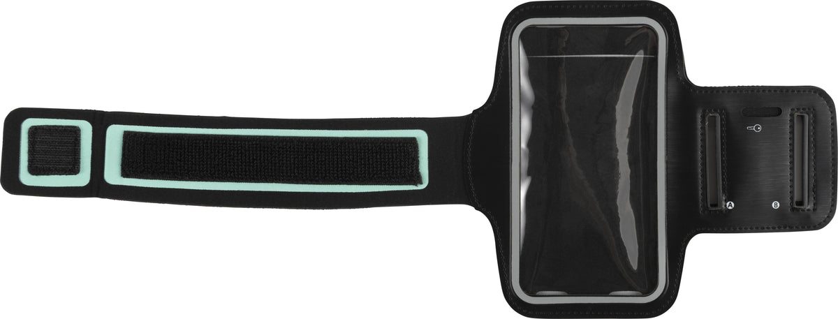 Telefoonarmband Danny | Kunststof en klittenband