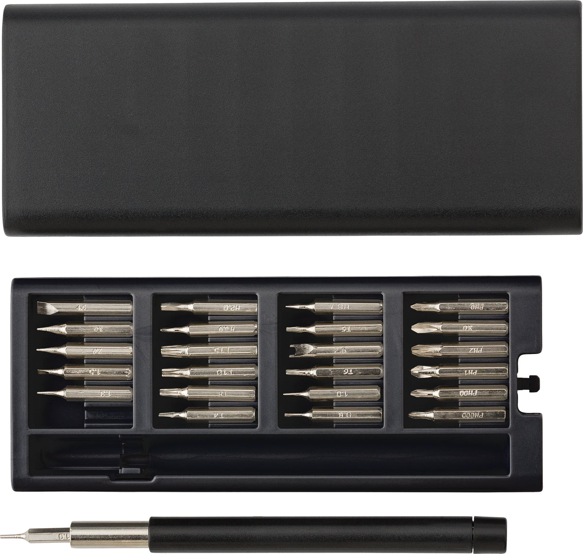 Schroevendraaiersenset Arthur | 25 st | Magnetische koffer