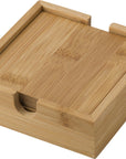 Onderzettersset Archer | Bamboe | 4 stuks