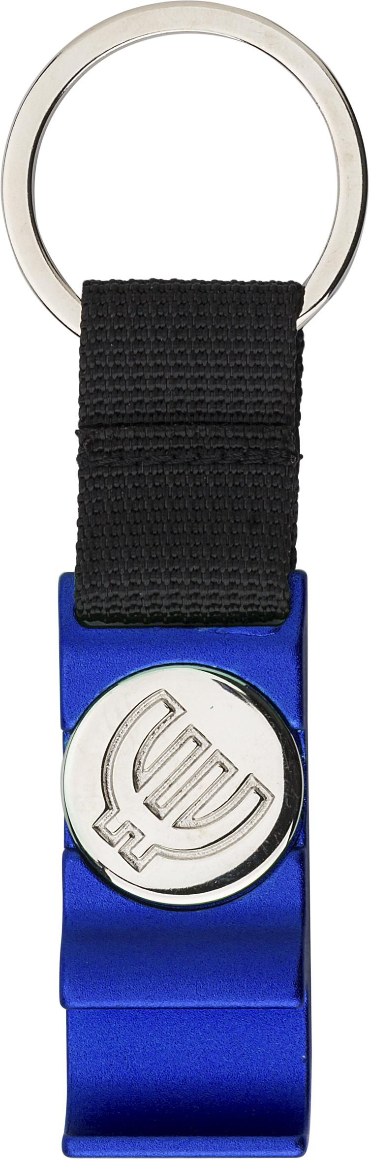 Sleutelhanger Lionel | Aluminium | Flesopener | Winkelwagenpenning