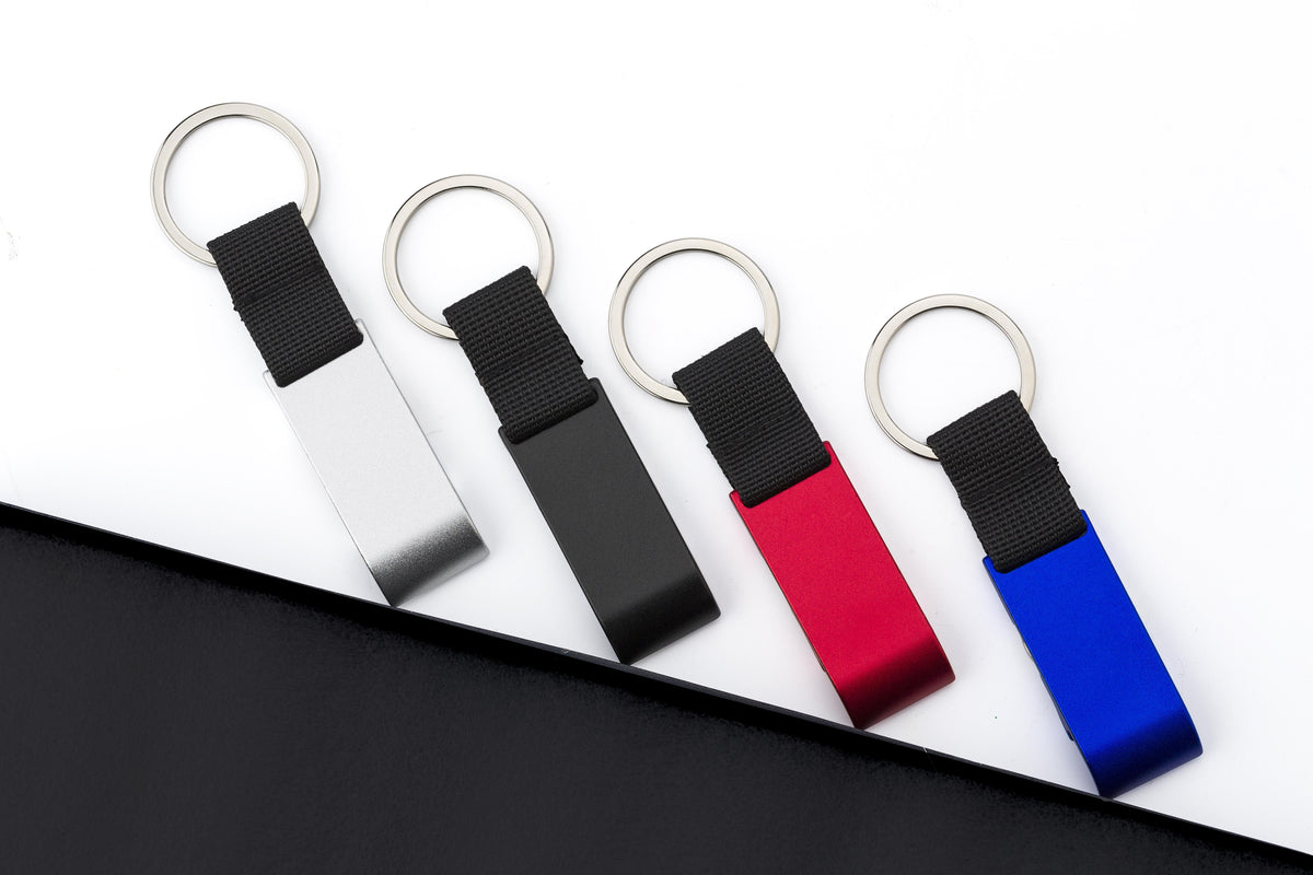 Sleutelhanger Lionel | Aluminium | Flesopener | Winkelwagenpenning