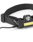 Hoofdlamp Mina | Kunststof | LED + COB | USB-C oplaadbaar