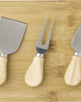 Kaasplank Regina | Bamboe | 4 stuks