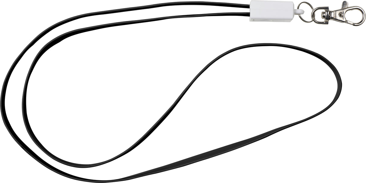 Keycord met oplaadkabel Marguerite | 3-in-1