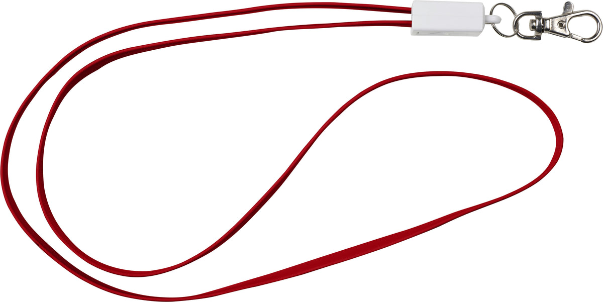 Keycord met oplaadkabel Marguerite | 3-in-1