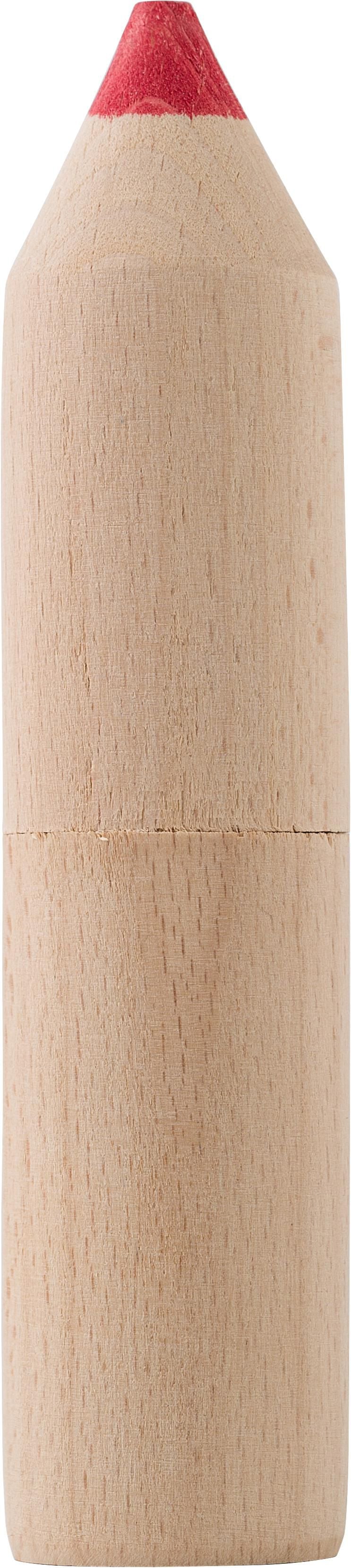 Kleurpotlodenset Francis | Houten houder | 6 potloden