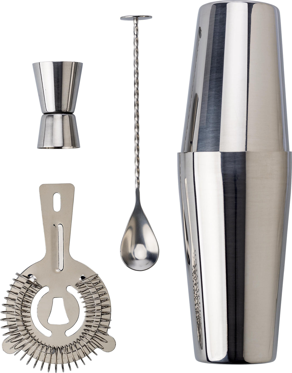 Cocktailset Tatiana | Rvs | 4 st
