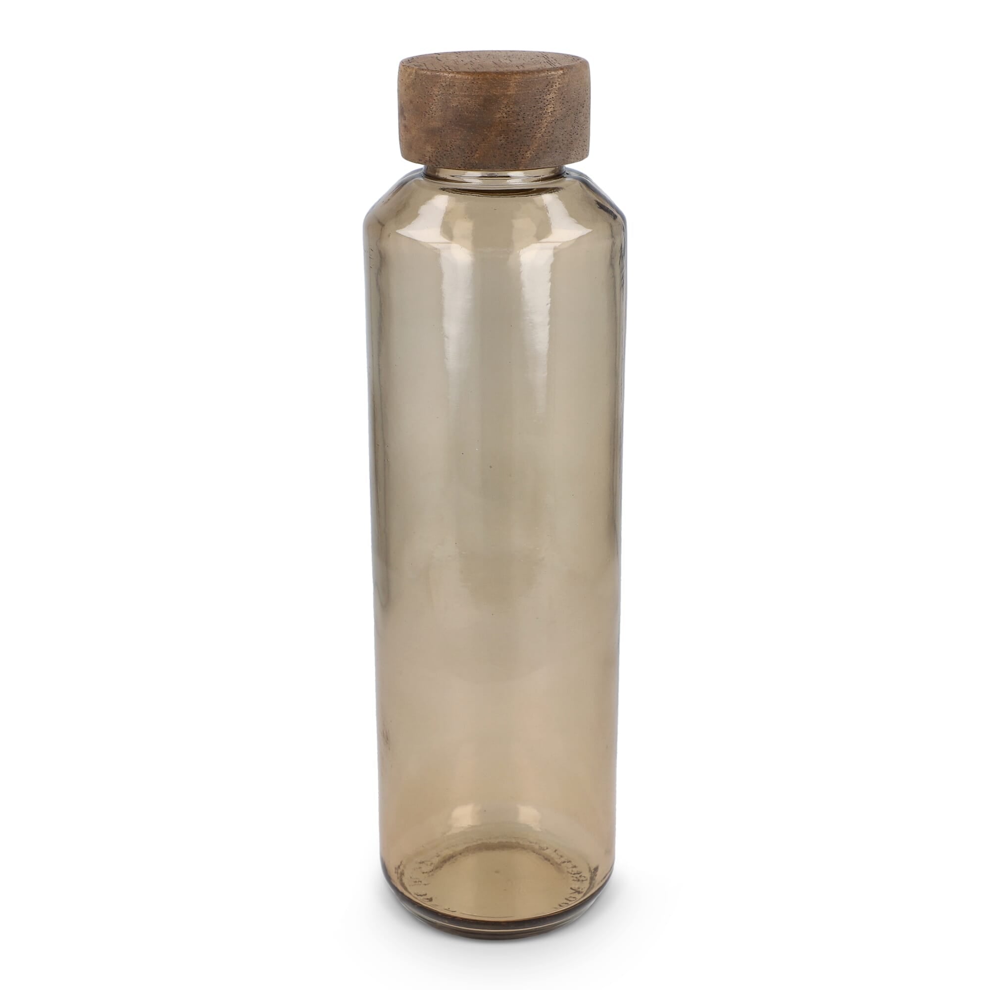 InSideOut Gerecyclede glazen Waterfles ReuuZ met houten dop 650 ml - JEFFS. Merchandise