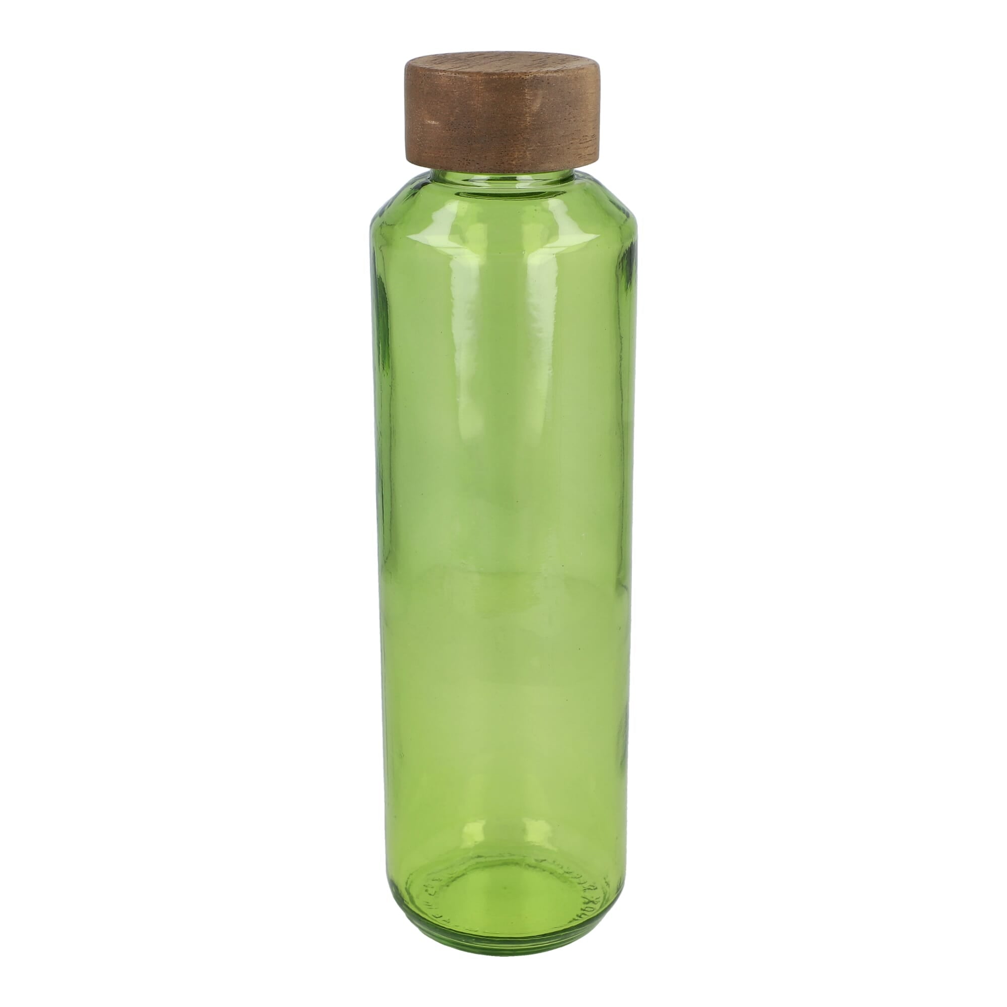 InSideOut Gerecyclede glazen Waterfles ReuuZ met houten dop 650 ml - JEFFS. Merchandise
