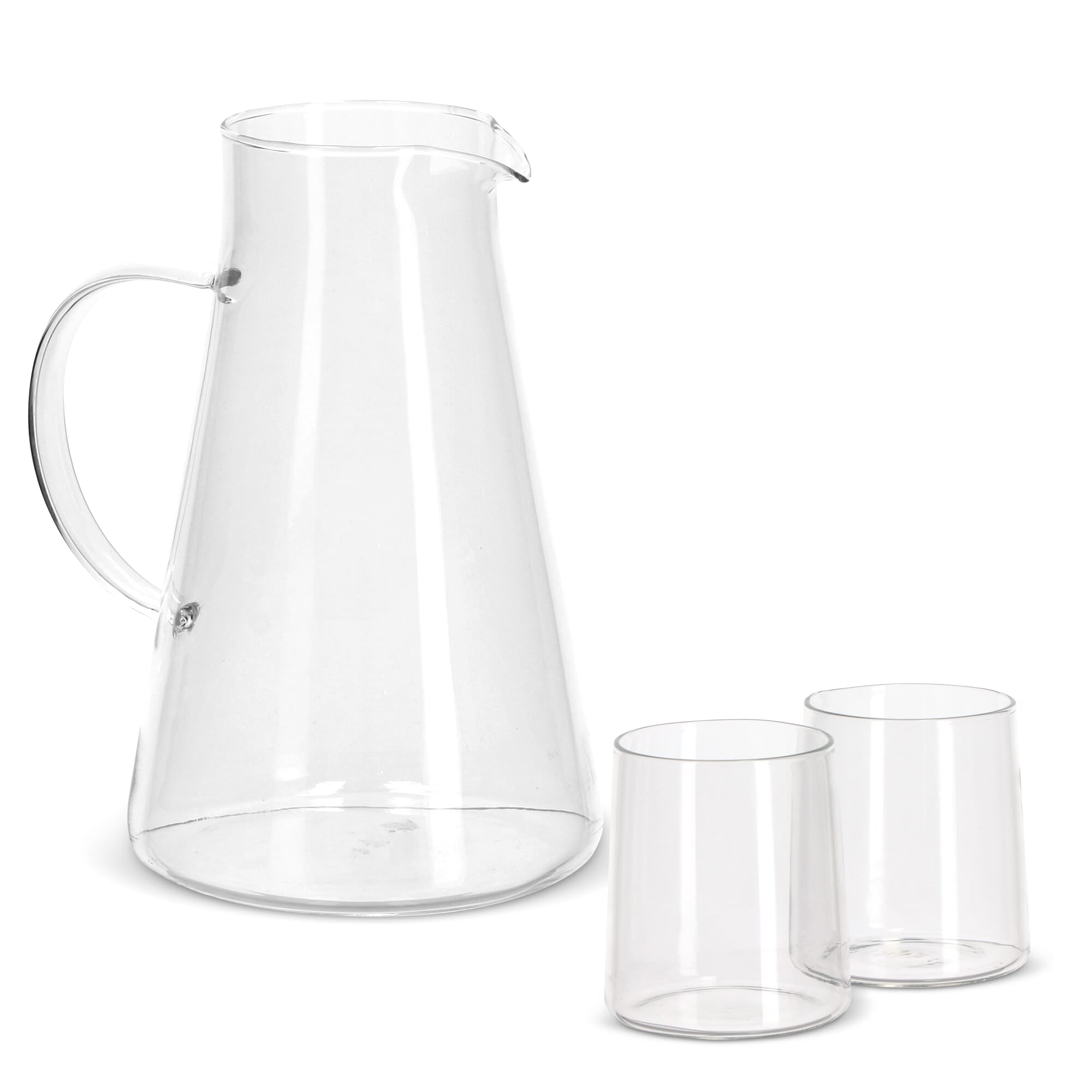 InSideOut Karaf Elin met 2 glazen - JEFFS. Merchandise