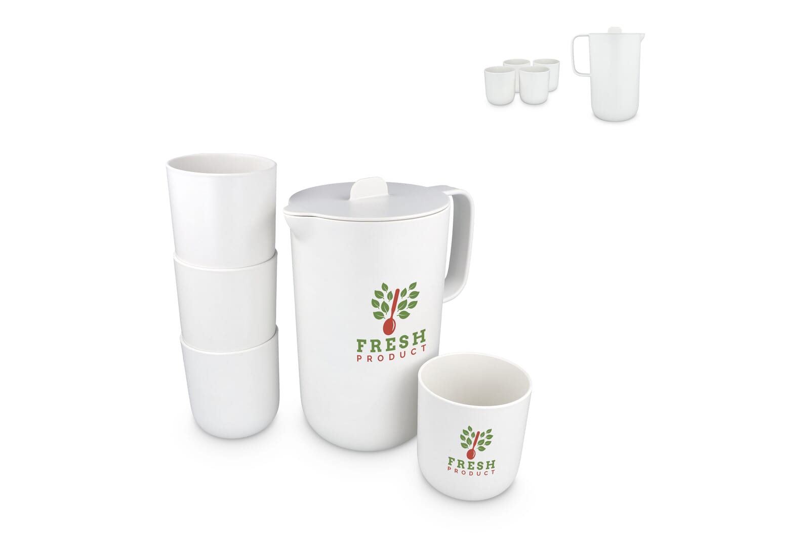 InSideOut Liv 5 - delige Drinkset rPET - JEFFS. Merchandise