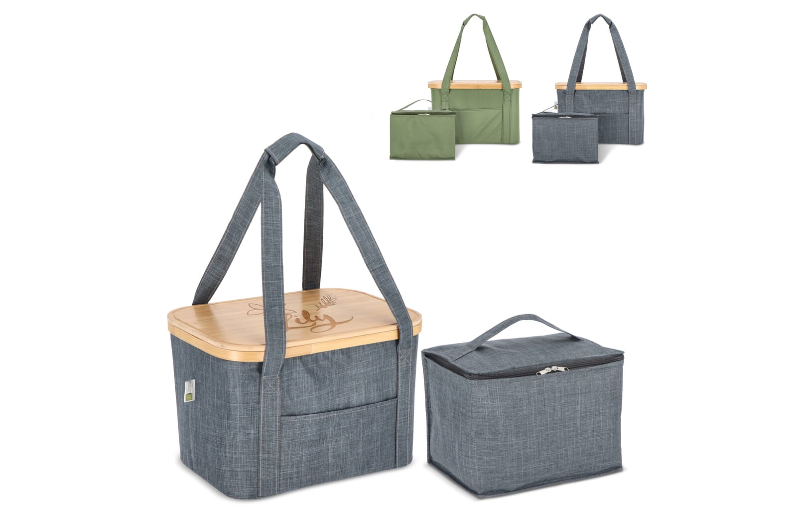 InSideOut Opvouwbare (koel) mand Sogne 38 x 26 x 25cm rPET - JEFFS. Merchandise