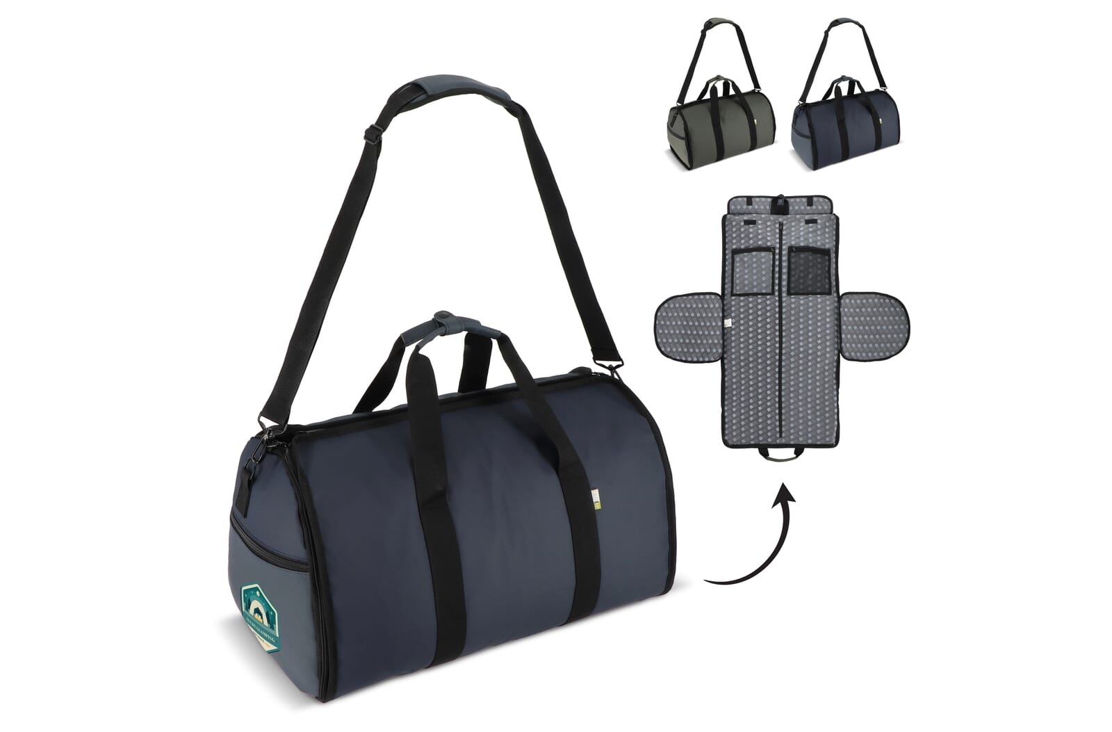 InSideOut Tas Carry Smart met schoenenzak - JEFFS. Merchandise