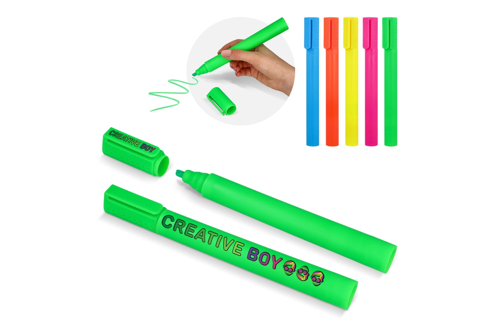 Jumbo geur tekstmarker - JEFFS. Merchandise
