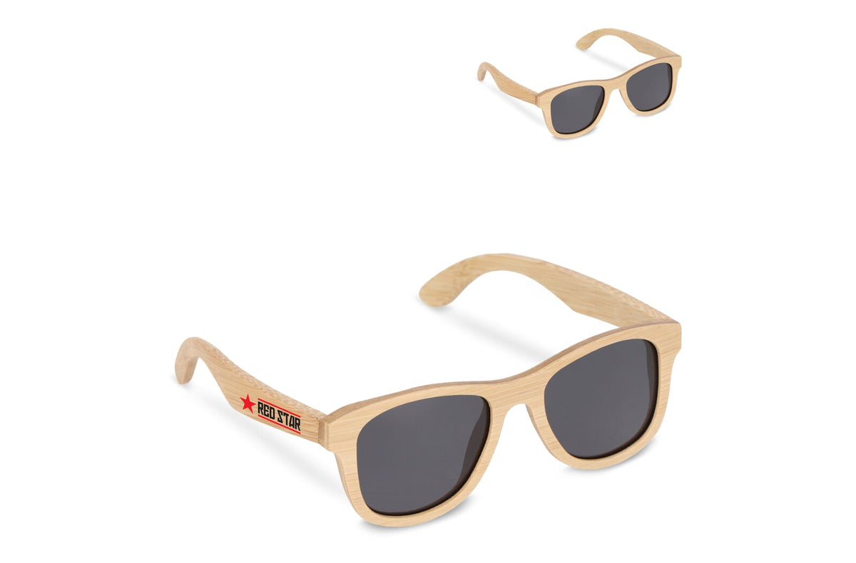 Justin bamboe zonnebril UV400 - JEFFS. Merchandise