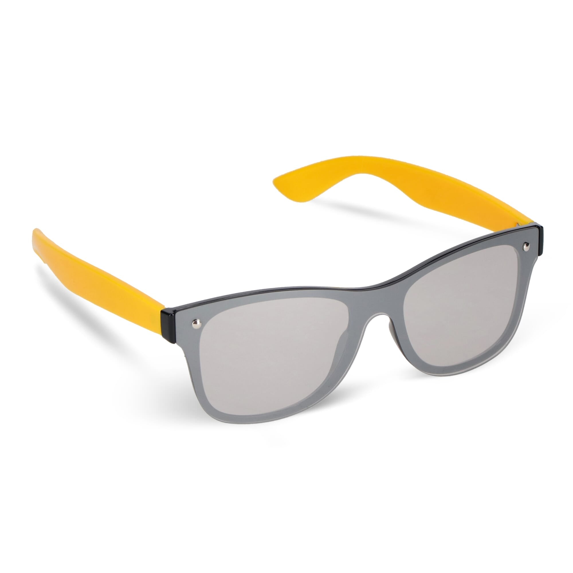Justin R-PC zonnebril met spiegel uni-lens UV400 - JEFFS. Merchandise