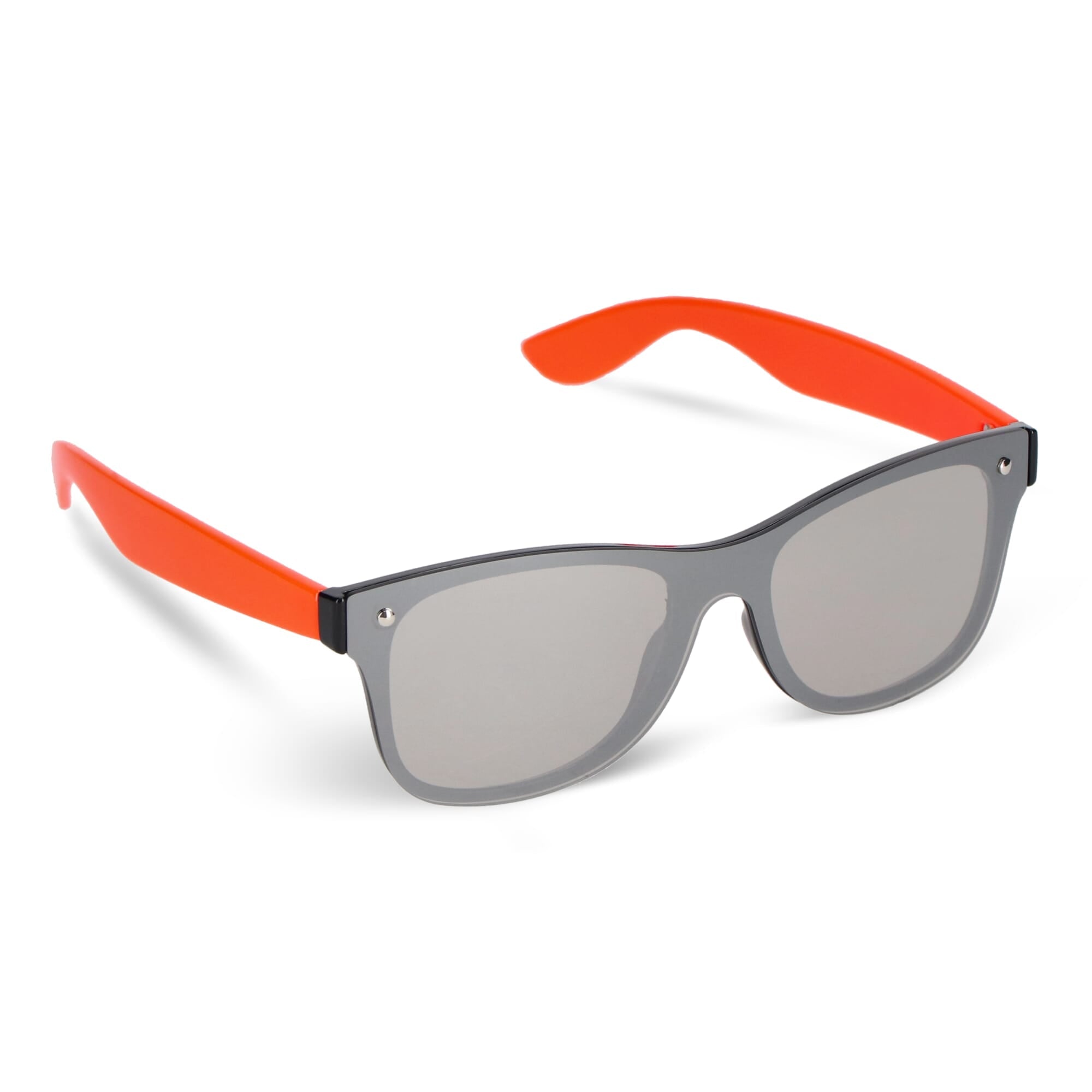 Justin R-PC zonnebril met spiegel uni-lens UV400 - JEFFS. Merchandise