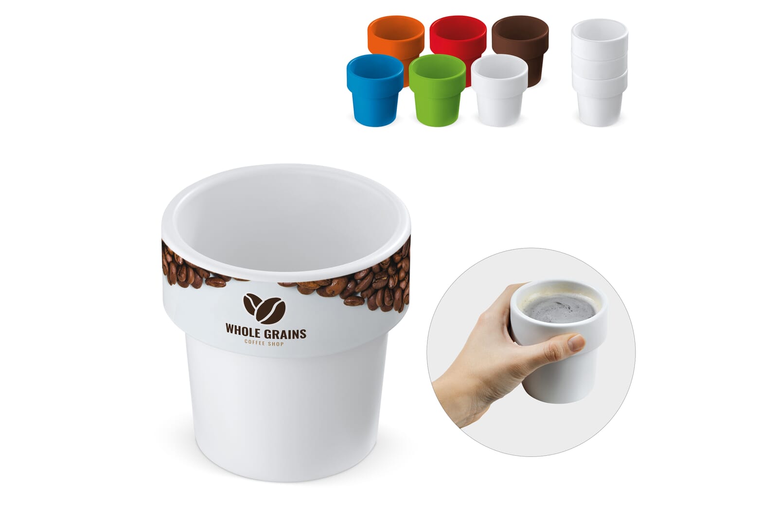 Koffiebeker Hot-but-cool 240ml - JEFFS. Merchandise
